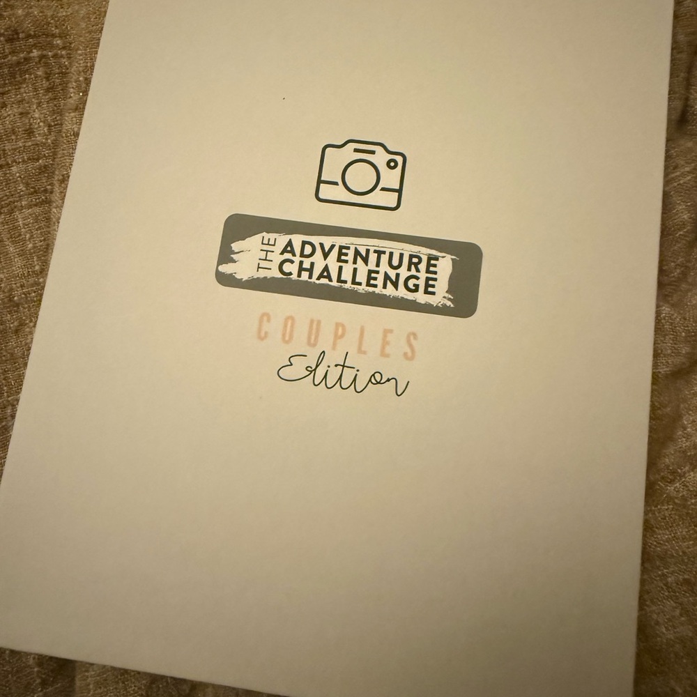 The Adventure Challenge Couples Edition Book